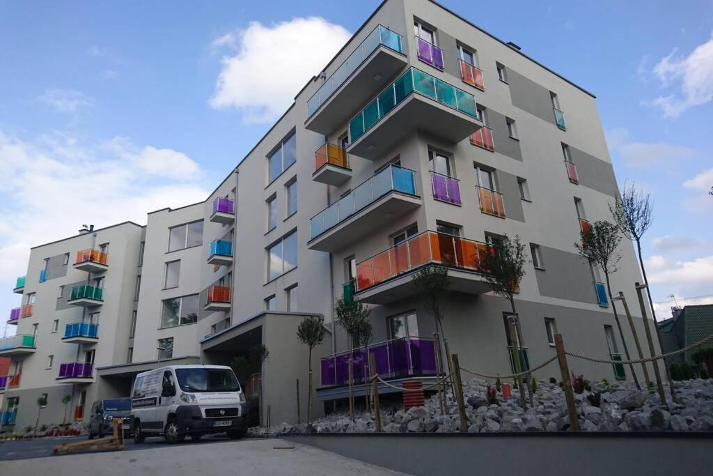 Komfortowy Nowoczesny Apartament Kustronia Z Garazem Balkonem Wanna Бельсько-Бяла Екстер'єр фото