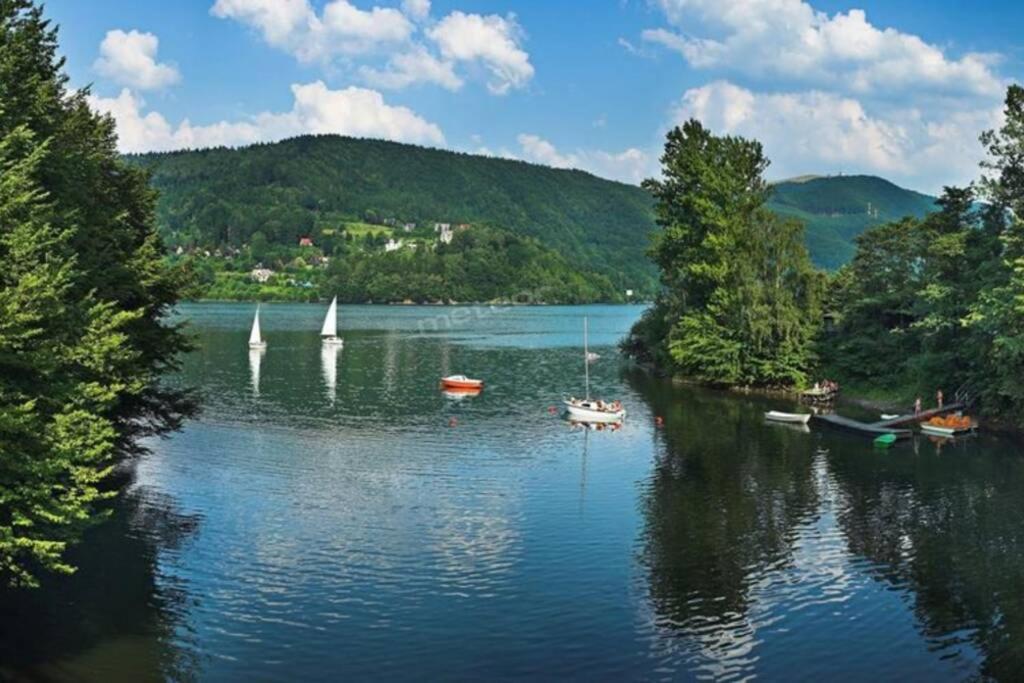 Komfortowy Nowoczesny Apartament Kustronia Z Garazem Balkonem Wanna Бельсько-Бяла Екстер'єр фото