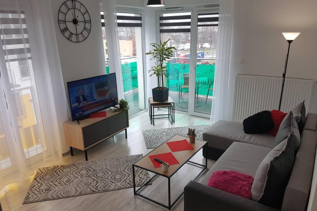 Komfortowy Nowoczesny Apartament Kustronia Z Garazem Balkonem Wanna Бельсько-Бяла Екстер'єр фото